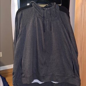 Women’s Nike Dri-fit black and gray hoodie size 2X
